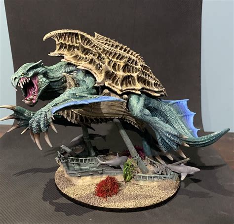 Dragon Turtle from MiniMonsterMayhem : r/minipainting