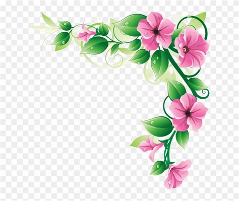 Free Flower Clipart Borders | Best Flower Site