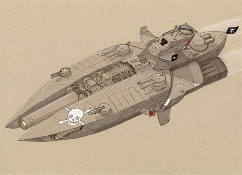 Pirate ship 'Claw' by Jepray.deviantart.com on @DeviantArt | Space ship ...