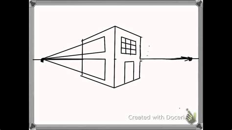 How to draw buildings in 2 Point Perspective - YouTube