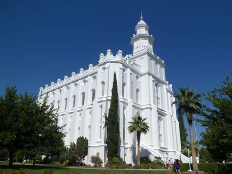 A Temple Walk: St. George Temple, Utah