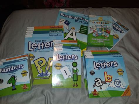 Meet the Vowels Preschool Prep & Meet the Shapes Preschool Prep | eBay