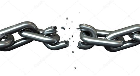 Breaking chains — Stock Photo © oorka5 #40942703