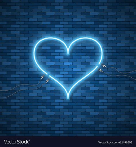 🔥 [10+] Blue Neon Heart Wallpapers | WallpaperSafari