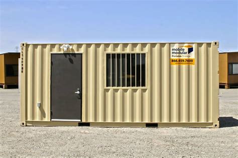 20-Foot Office Container for Rent or Sale Near Me | 8 x 20