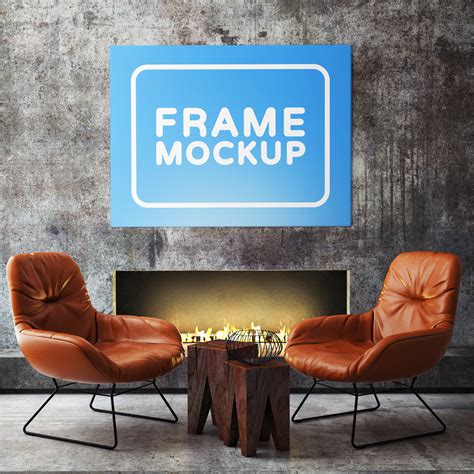 Landscape Frame Mockup :: Behance