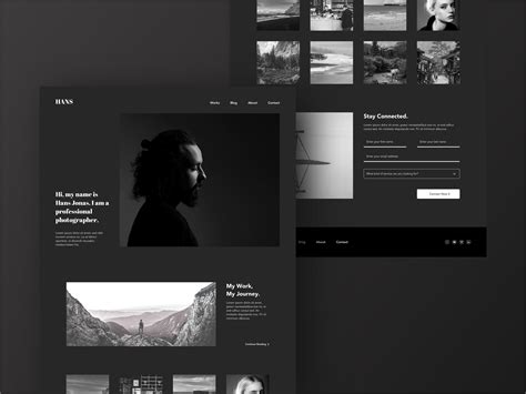 Minimalist Website Design Ideas Minimal Portfolio & Personal Website ...