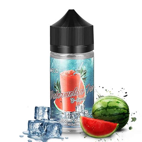 IMECIG 100ml Vape Liquid Ice Watermelon Premium Ecig Vape Juice 70/30 E ...