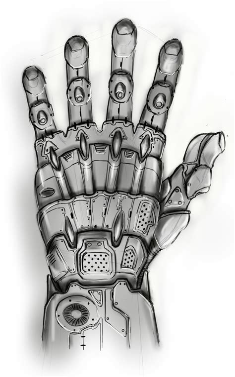 mechanical hand by Bolziniori on DeviantArt