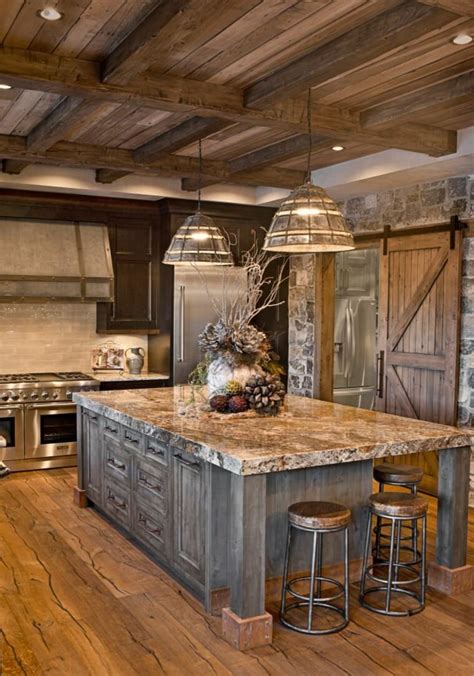 27 Best Rustic Kitchen Cabinet Ideas and Designs for 2017