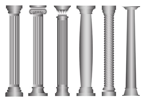 Free Roman Pillar Vector - Download Free Vector Art, Stock Graphics ...