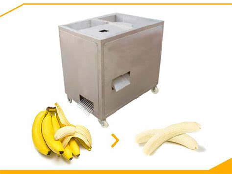 Green banana plantain peeling machine for peeling banana skin