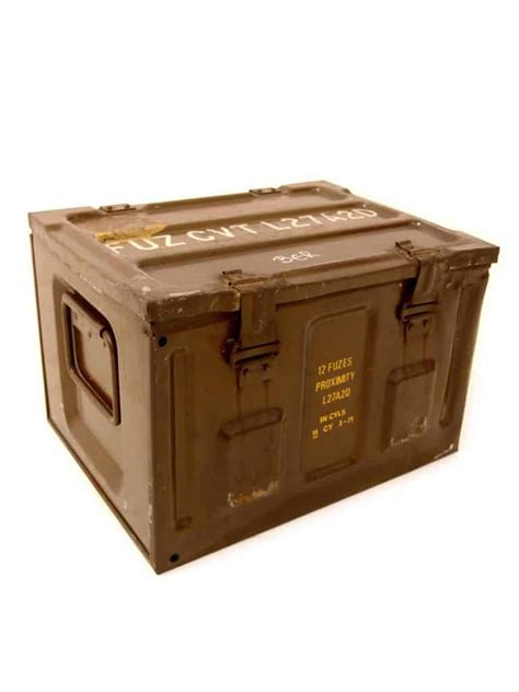 Large Brown Military Box | EPH Creative - Event Prop Hire