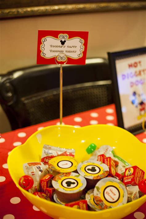 Mickey Mouse Birthday Party Ideas | Photo 1 of 36 | Catch My Party