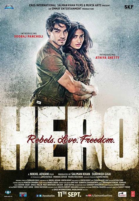 Like the new poster of Nikhil Advani's Hero? - Rediff.com movies