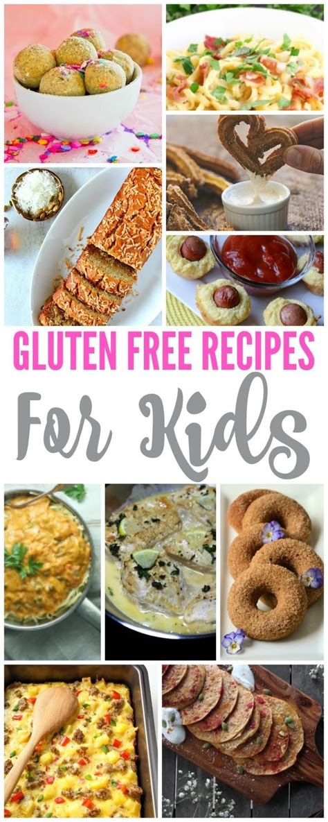 Gluten Free Recipes for Kids! | Gluten free recipes for kids, Gluten ...