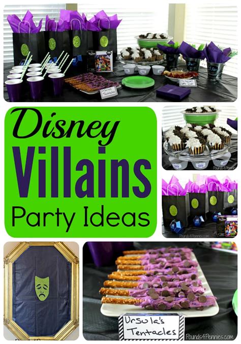 Disney Villains Party Ideas