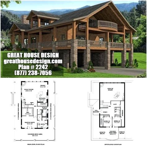 Lake House Floor Plans With Walkout Basement: Enjoying The Great ...