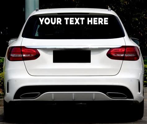 Car Styling High Quality Personalized Customized Car Sticker Waterproof ...