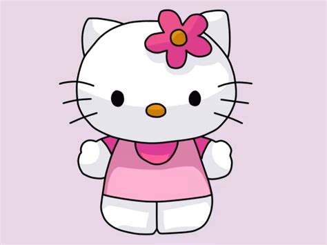 Cara Menggambar Hello Kitty (dengan Gambar) - wikiHow