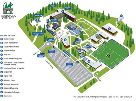 Presbyterian College Campus Map