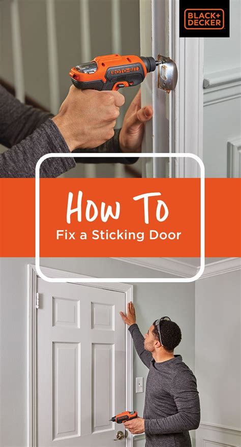 How To Fix a Sticking Door | Doors, Home fix, Home repair