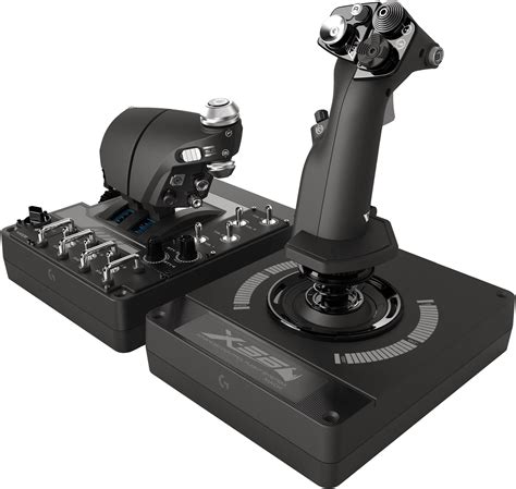 Logitech Gaming Pro Flight X56 Rhino Flysimulator-joystick USB PC Sort ...