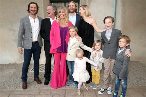 Goldie Hawn and Kurt Russell's Sweet Photos with Their Grandchildren