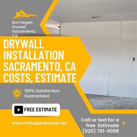 Drywall Installation Estimate Sacramento, CA - Sheetrock Sacramento ...