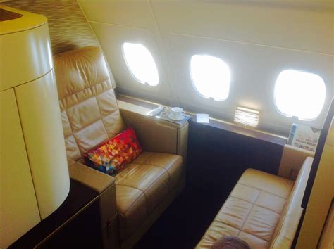 Review: Etihad Airways A380 First Class Apartment | Upon Boarding