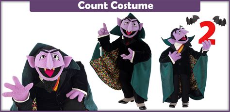 Sesame Street Count Costume - A DIY Guide - Cosplay Savvy