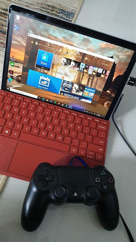 Tested PS4 remote play on Surface Go 2. Recommended resolution is 540p ...