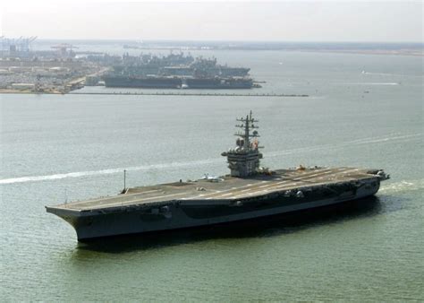 MaritimeQuest - USS Dwight D. Eisenhower CVAN-69 / CVN-69 Page 1