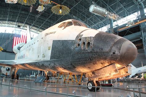 NASA's space shuttle Discovery on display at the Smithsonian National ...