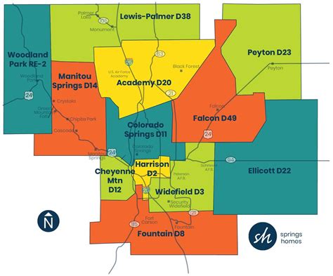 Colorado Springs School District: Maps & Home Search by School District