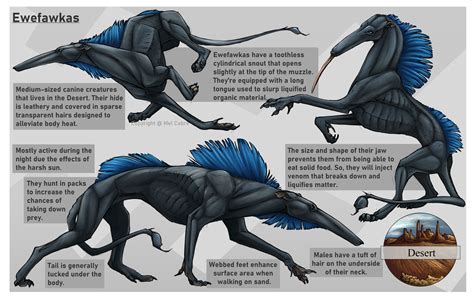 ArtStation - Original Creature Design: Ewefawkas