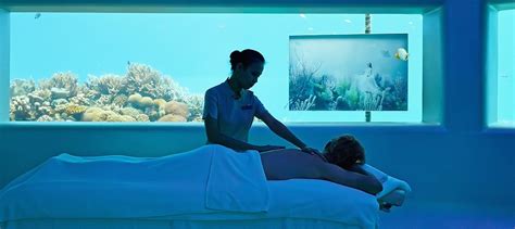 In pictures: Underwater hotel in the Maldives stages submerged art ...