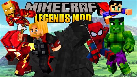 The Legends Mod (1.7.10) - Superheroes Unlimited, Kaiju, Horror, Star ...