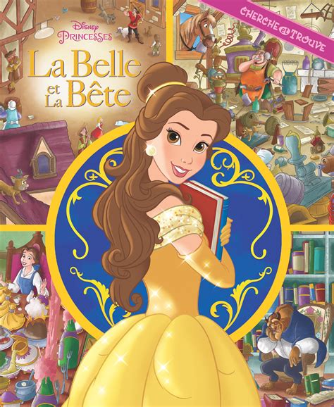 Livre La Belle et la Bête - Cherche et trouve | Messageries ADP