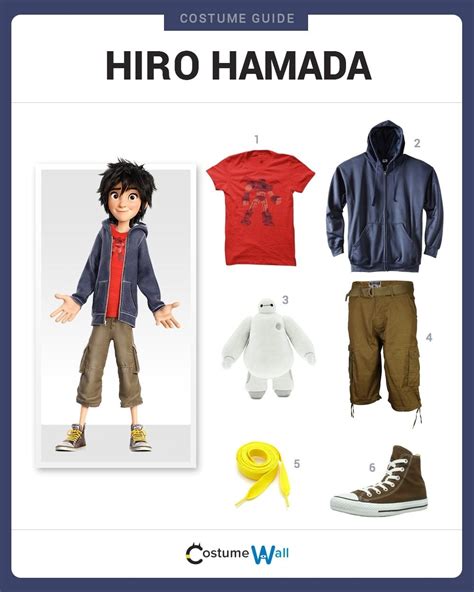 Dress Like Hiro Hamada Costume | Halloween and Cosplay Guides