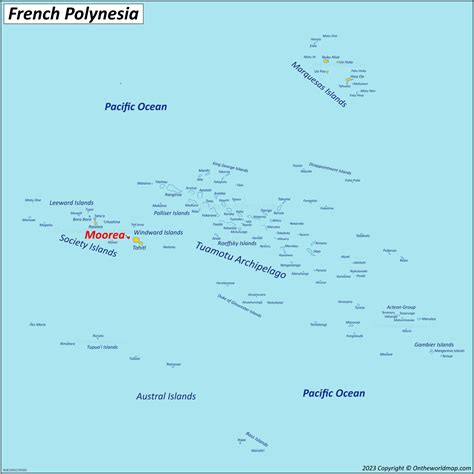 Moorea Map | French Polynesia | Detailed Maps of Moorea Island