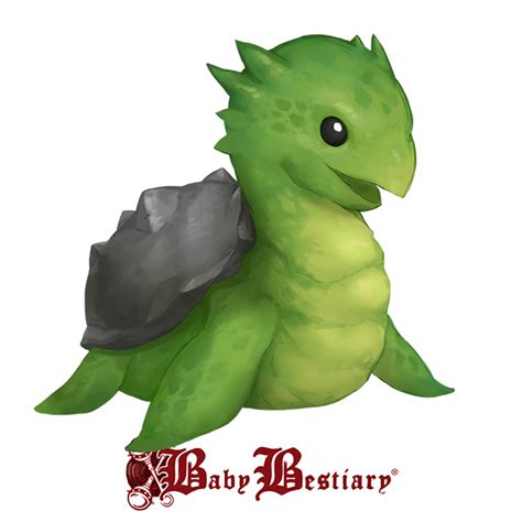 Get Ready for Baby Bestiary: Dragon Turtle Plush