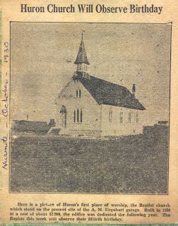 Beadle County, SD, Genealogy & History (and South Dakota): Huron Church ...