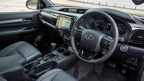 Toyota Hilux Interior Layout & Technology | Top Gear