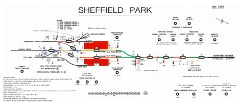 Bluebell Railway - Large version of Sheffield Park Signalling Diagram