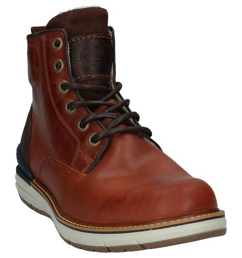 Bullboxer Boots Cognac met Warme Voering | TORFS.BE | Gratis verzend en ...