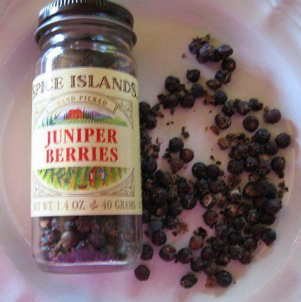 Juniper Berries | Vinaigrette recipes, Berries recipes, Juniper berry