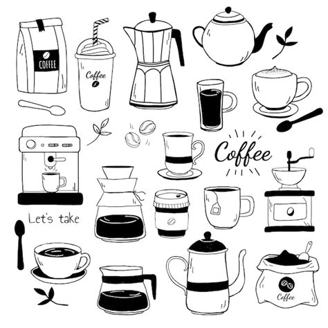 Cafe and Coffee House Pattern Vector Templates for Free Download ...