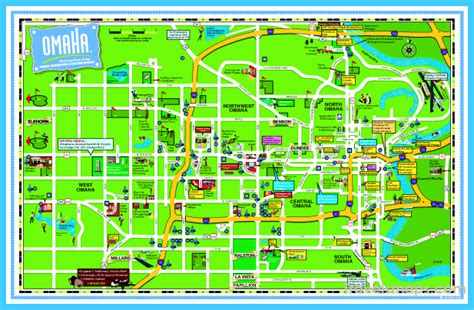 Map of Omaha Nebraska - TravelsMaps.Com