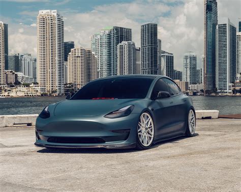 Custom Tesla Model 3 Wheels - Vossen Wheels